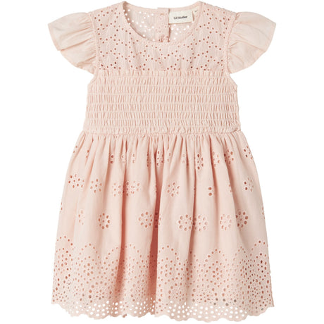 Lil'Atelier Peach Blush Nmfjedi Capsl Loose Klänning Lil