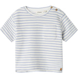 Lil'Atelier Zen Blue Nmmtadeo Ss Loose Topp Lil