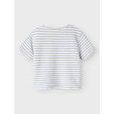 Lil'Atelier Zen Blue Nmmtadeo Ss Loose Topp Lil