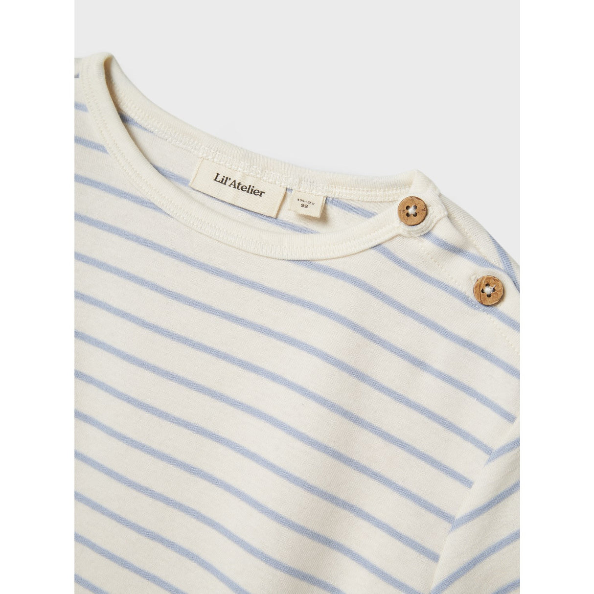 Lil'Atelier Zen Blue Nmmgeo Anm Ss Loose Topp Lil