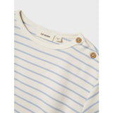 Lil'Atelier Zen Blue Nmmgeo Anm Ss Loose Topp Lil