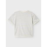 Lil'Atelier Zen Blue Nmmgeo Anm Ss Loose Topp Lil