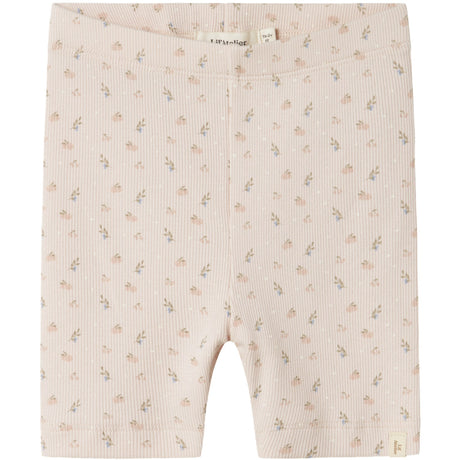 Lil'Atelier Peach Blush Nmfgago Slim Biker Shorts Lil