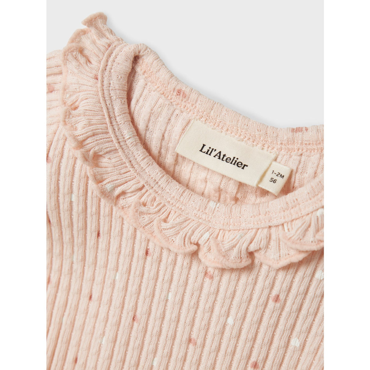 Lil'Atelier Peach Blush Nbfhulla Hua Ss Slim Body Lil