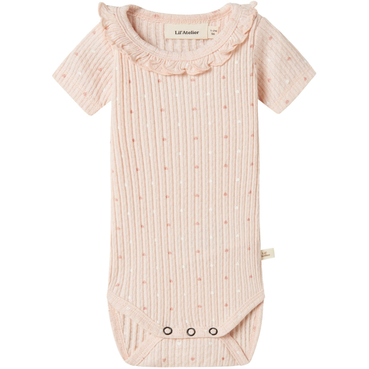 Lil'Atelier Peach Blush Nbfhulla Hua Ss Slim Body Lil