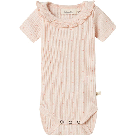 Lil'Atelier Peach Blush Nbfhulla Hua Ss Slim Body Lil