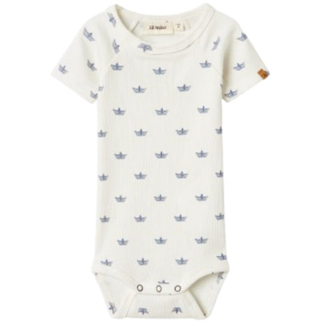 Lil'Atelier Coconut Milk Paper Boat Nbmlavo Eni Ss Slim Body Lil