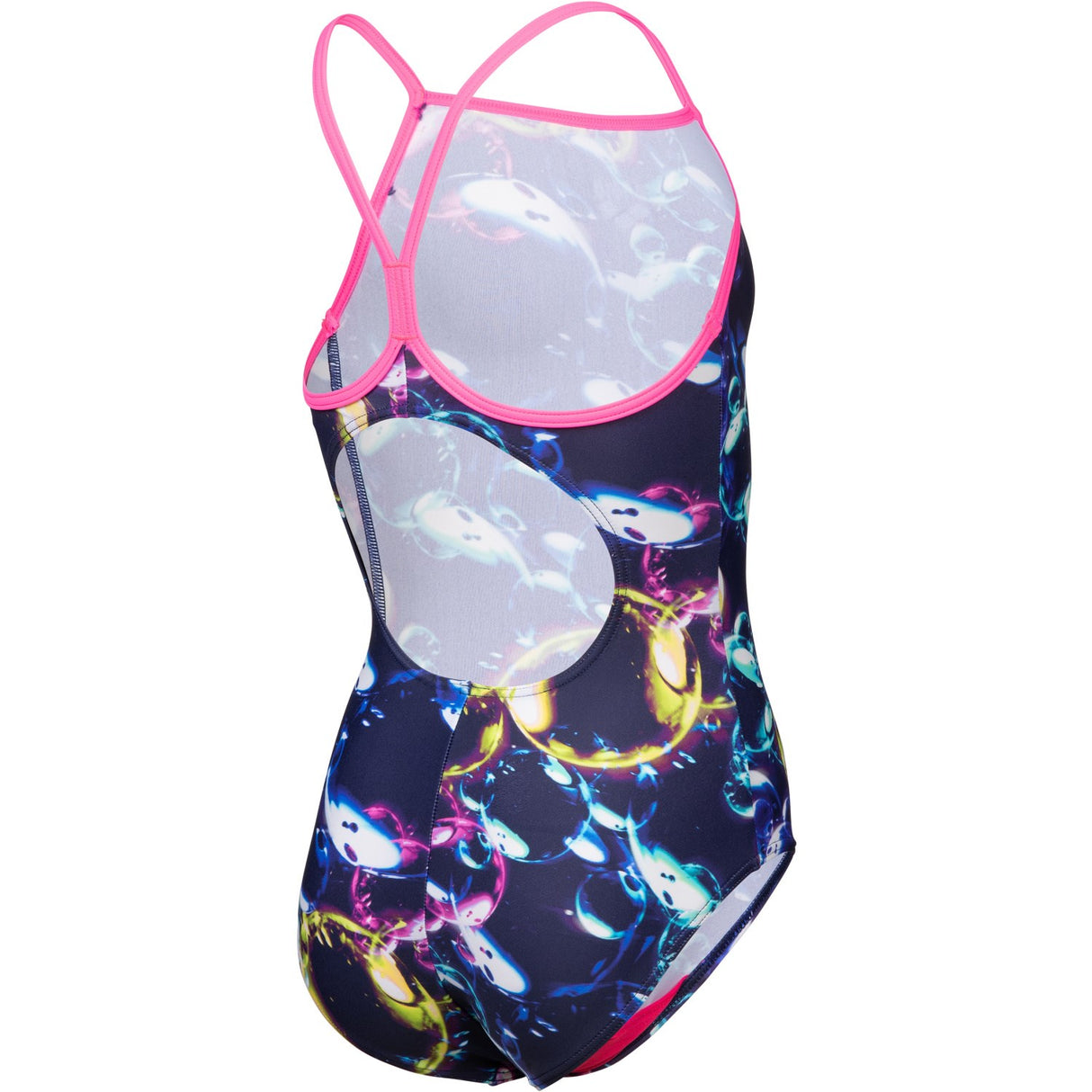 Arena Multi Girl'S Arena Soap Bubbles Baddräkt Light Drop Back