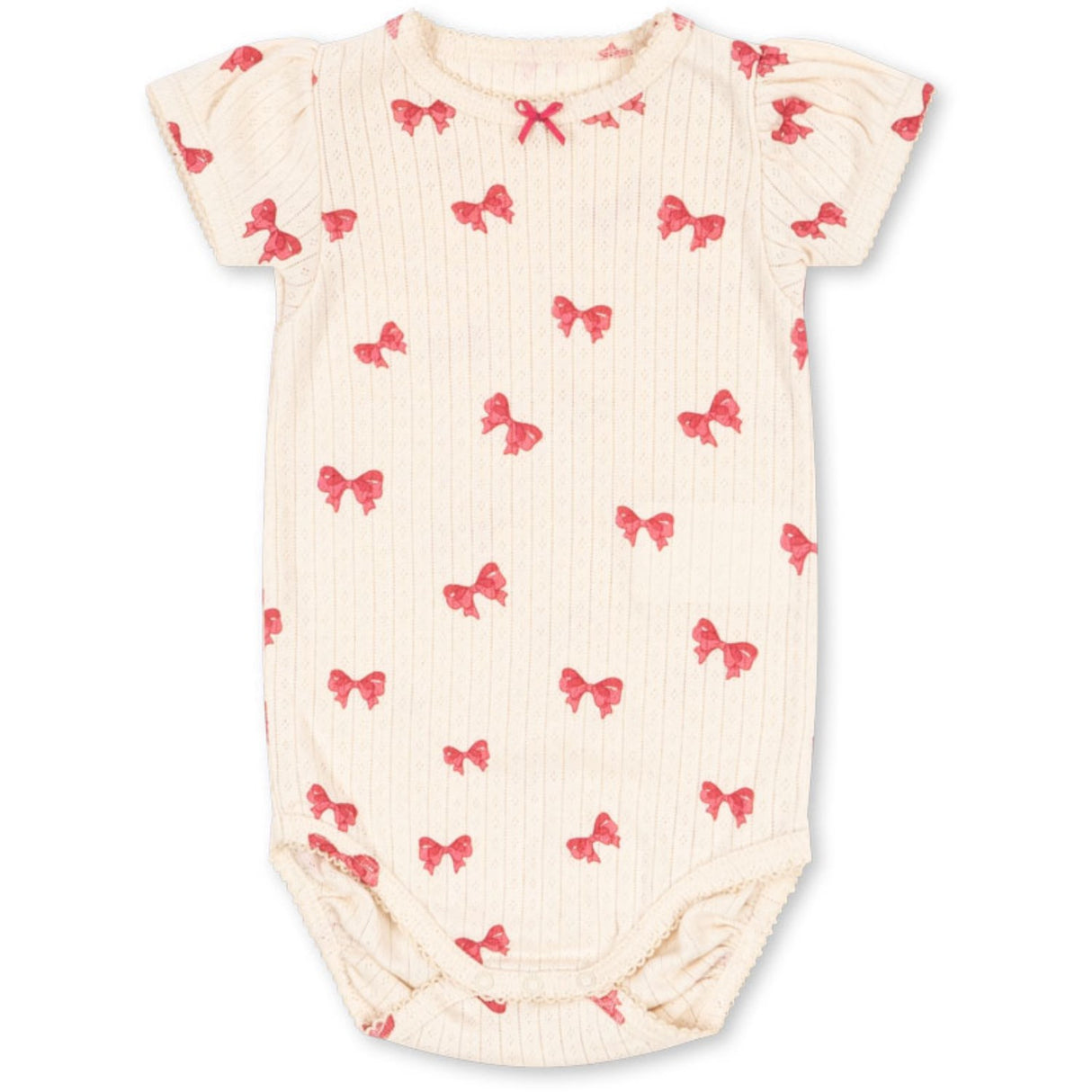 Konges Sløjd Rosia Rosett Minnie Puff Sleeve Body Gots