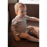 Petit Piao Blue Mirage T-Skjorta S/S Baggy Sum Printed