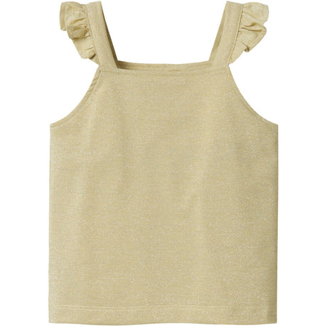 Name It Golden Haze Nmfjijia Slim Kort Rem Topp Pb