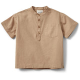 Sofie Schnoor Soft Brown Virgilsb Skjorta