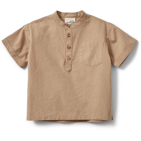 Sofie Schnoor Soft Brown Virgilsb Skjorta