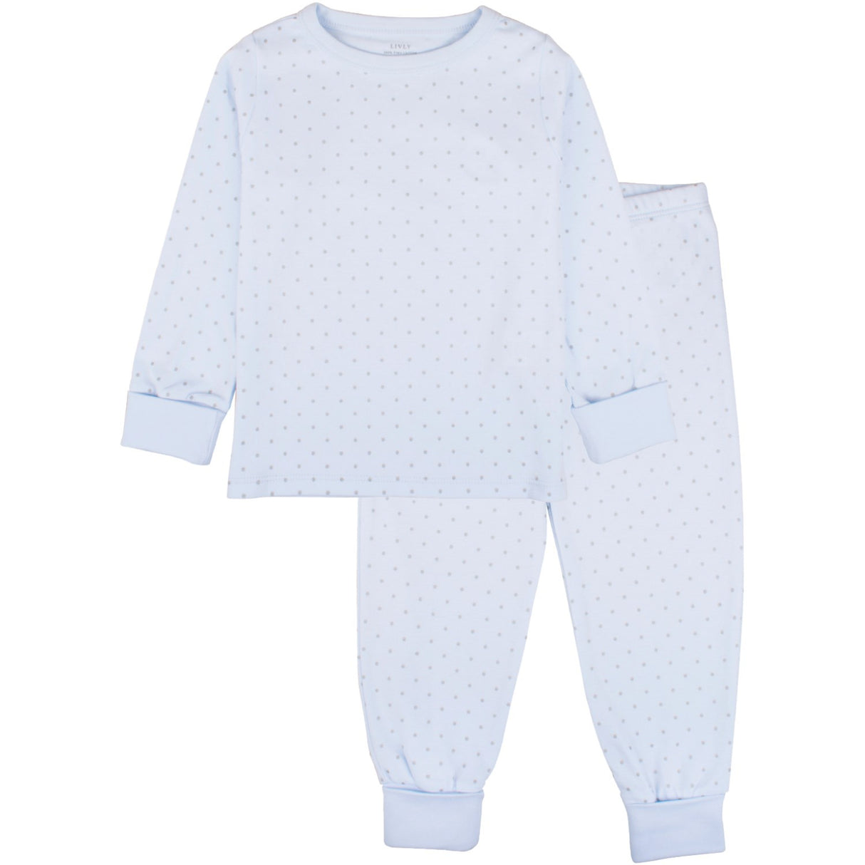 Livly Baby Blue Saturday 2 Piece Night Set
