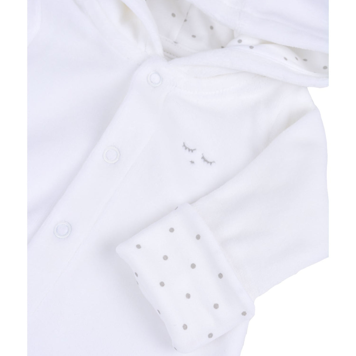 Livly White Plush Bunny Overall