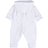 Livly White Plush Bunny Overall