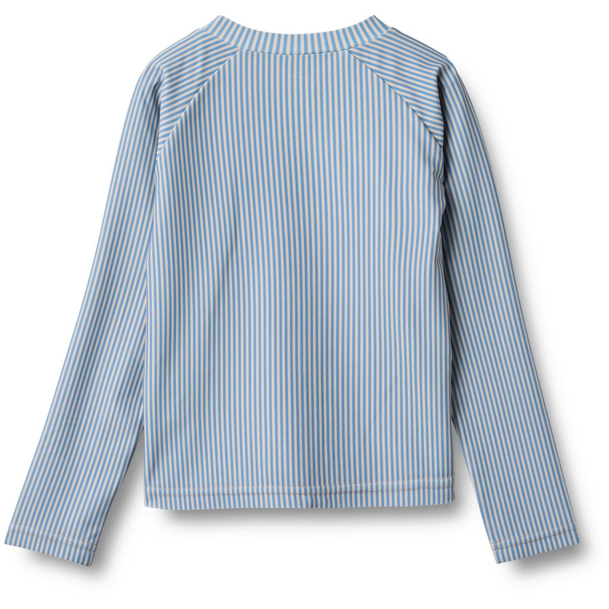 Wheat Blue Swim Stripe Swim T-Skjorta L/S Zip Ada