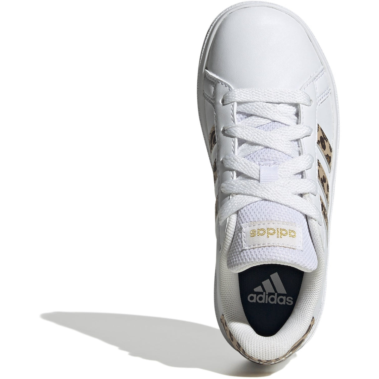 adidas Originals Ftwr White/Magic Beige/Matte Gold Grand Court 2.0 K Sneakers