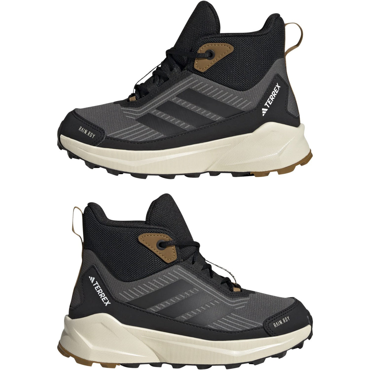 adidas Originals Grey Six/Core Black/Bronze Strata Terrex Trailmaker 2 Mid Cp K Skor