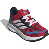 adidas Originals Pure Ruby/Ftwr White/Bright Blue Runfalcon Spider-Man El C Sneakers
