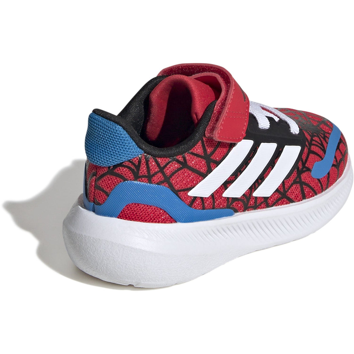 adidas Originals Pure Ruby/Ftwr White/Bright Blue Runfalcon Spider-Man El I Sneakers