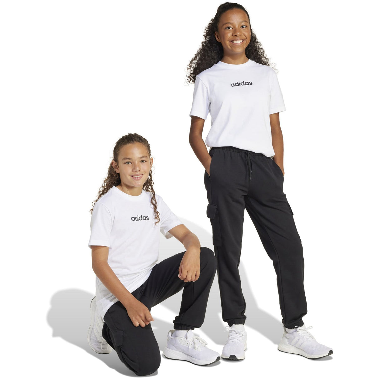 adidas Originals Black/White J Sl Ft C Pt Byxor