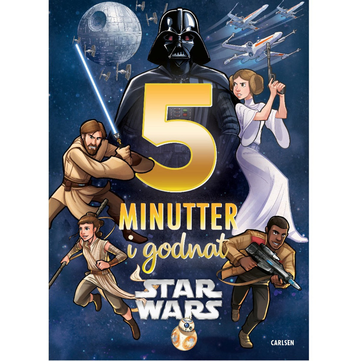 Forlaget Carlsen Fem minutter i godnat - Star Wars
