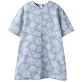 Name It Light Blue Denim Nkfsilla Dnm Ss Klänning 2121-Za H