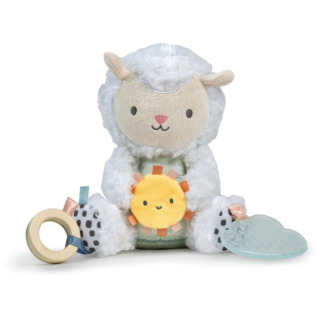 Ingenuity Sheppy™ The Sheep Calm Springs™ Plys Aktivitetsleksaker