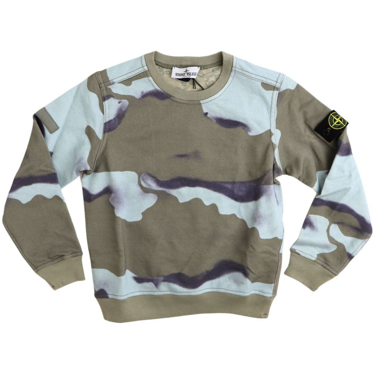 Stone Island Sky Blue Sweatshirt