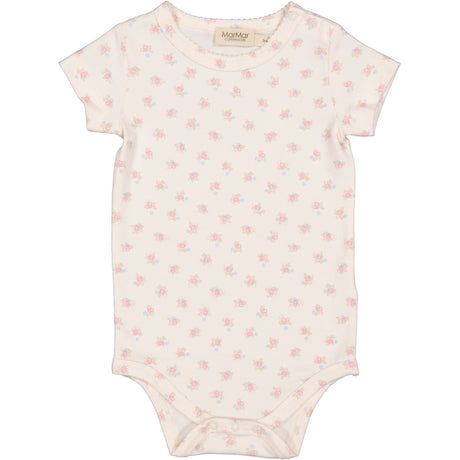 MarMar Modal Smooth Print Little Bouquet Plain Body SS Body
