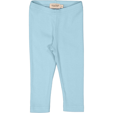 MarMar Modal Fine Rib Heavenly Blue Leg Leggings