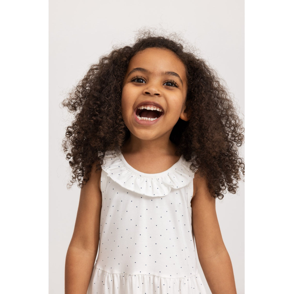 MarMar Modal Smooth Print Blue Dot Delta Klänning