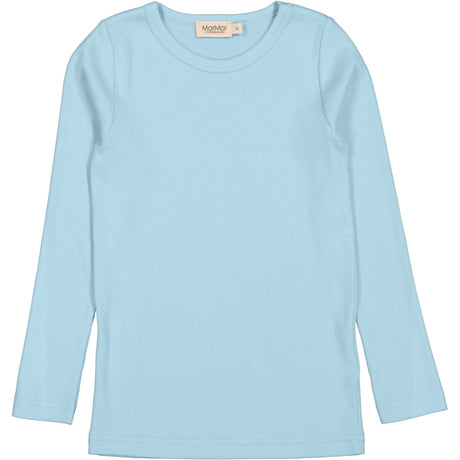 MarMar Modal Fine Rib Heavenly Blue Tani Blus