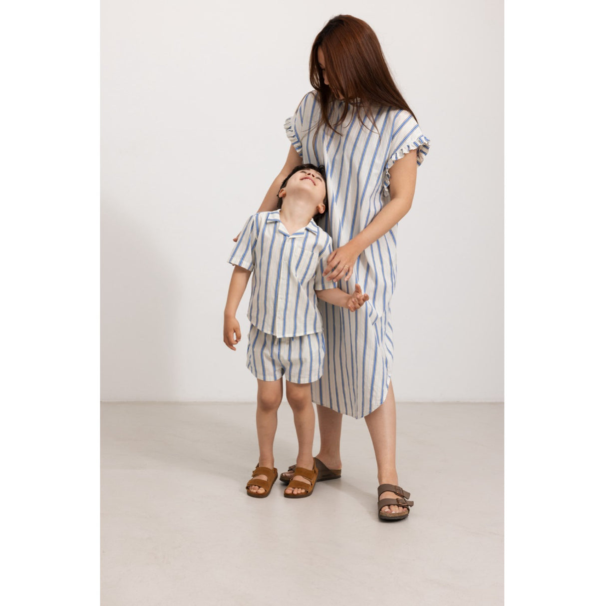 MarMar Cotton Stripes Chambray Stripe Tage T-shirt