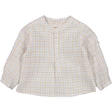 MarMar Fine Linen Summer Check Totoro Skjorta