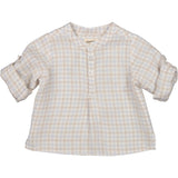 MarMar Fine Linen Summer Check Totoro Skjorta