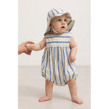 MarMar Cotton Stripes Chambray Stripe Alba Baby Long Summer Mössa