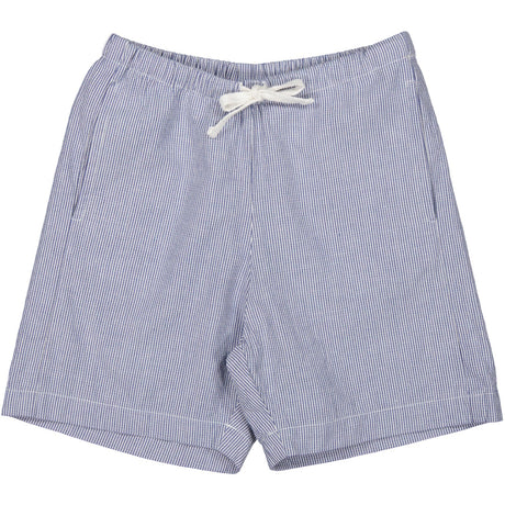 MarMar Fine Cotton Navy Stripe Pal Shorts