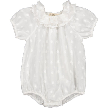 MarMar Dobby Dots Gentle White Rosetta Body