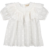 MarMar Dobby Dots Gentle White Delsa B Klänning