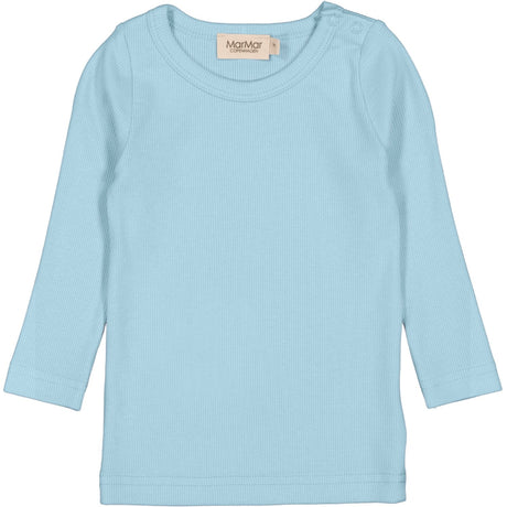 MarMar Modal Fine Rib Heavenly Blue Tani Blus