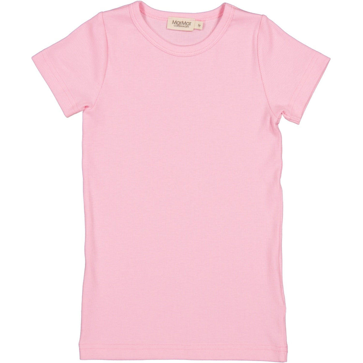 MarMar Modal Fine Rib Pink Blossom Tago T-shirt