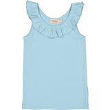 MarMar Modal Fine Rib Heavenly Blue Tamar Topp