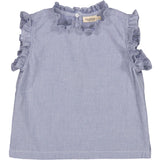 MarMar Fine Cotton Navy Stripe Tirra Topp