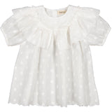 MarMar Dobby Dots Gentle White Delsa B Klänning