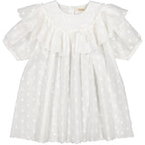 MarMar Dobby Dots Gentle White Delsa Klänning