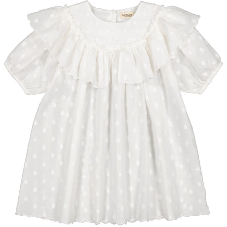 MarMar Dobby Dots Gentle White Delsa Klänning