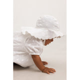MarMar Dobby Dots Gentle White Alba Baby Long Summer Mössa