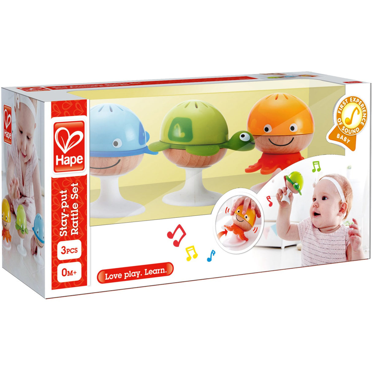 Hape Sea Animals Skallra Set